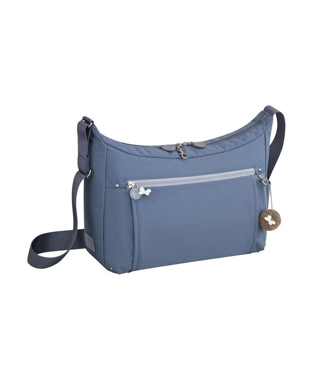 ACE BAGS & LUGGAGE Kanana project PJ8-3rd LTD ブリーズライト ショルダーバッグ  舟形 20135 カナナ ラベンダーグレー