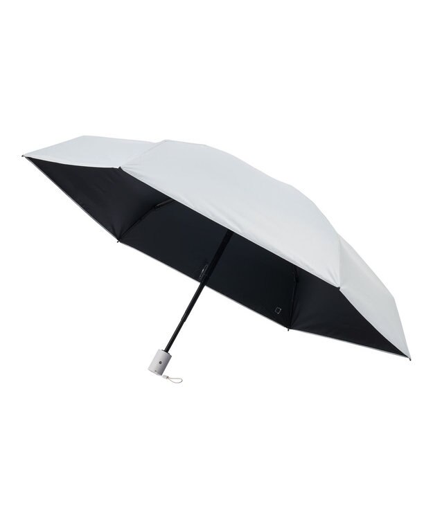 MOONBAT 【超コンパクト/自動開閉/晴雨兼用】Miracle Tech Protection(ミラクルテック プロテクション) 折りたたみ傘 プレーン 50cm ホワイト