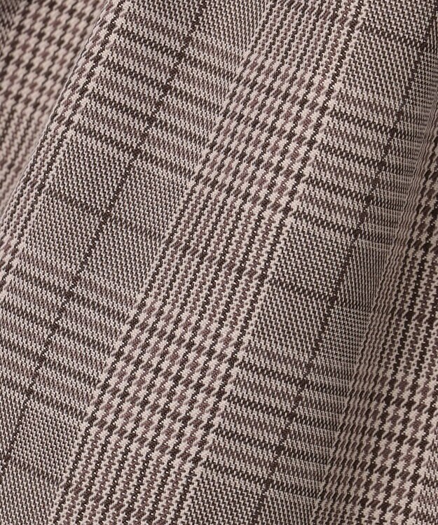 ANY KIDS メロディジャンパースカート ブラウン×チェック