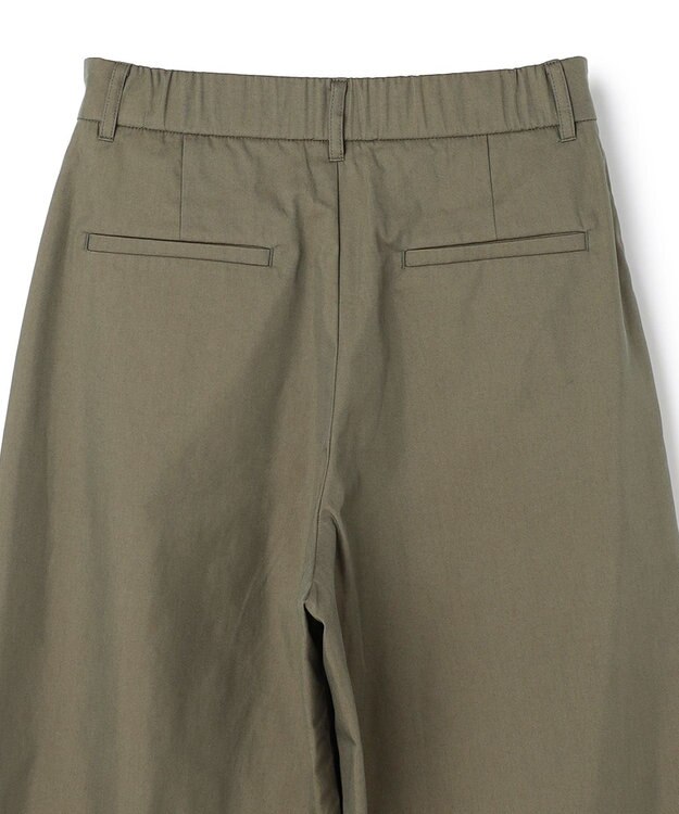 UNFILO L アシンメトリー ラップパンツ カーキ