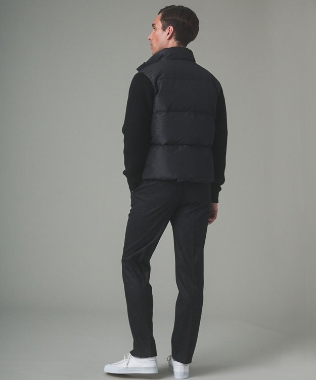 GOTAIRIKU 【ダウン80％使用】ニットスリーブ ダウンブルゾン ブラック系8