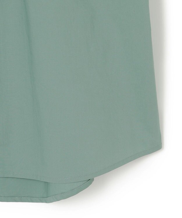 J.PRESS YORK STREET 【WOMEN】ワンウォッシュタイプライターブラウス グリーン系