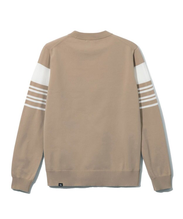 ZERO HALLIBURTON 【セットアップ可能】 ホールガーメントモックネックロングシャツセーター ZHG-W4A 7b 82878 ゴルフウェア ベージュ