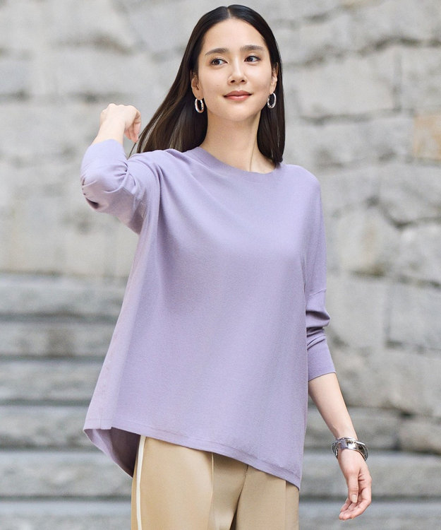 レーヨンストレッチ ニットT【自由区】