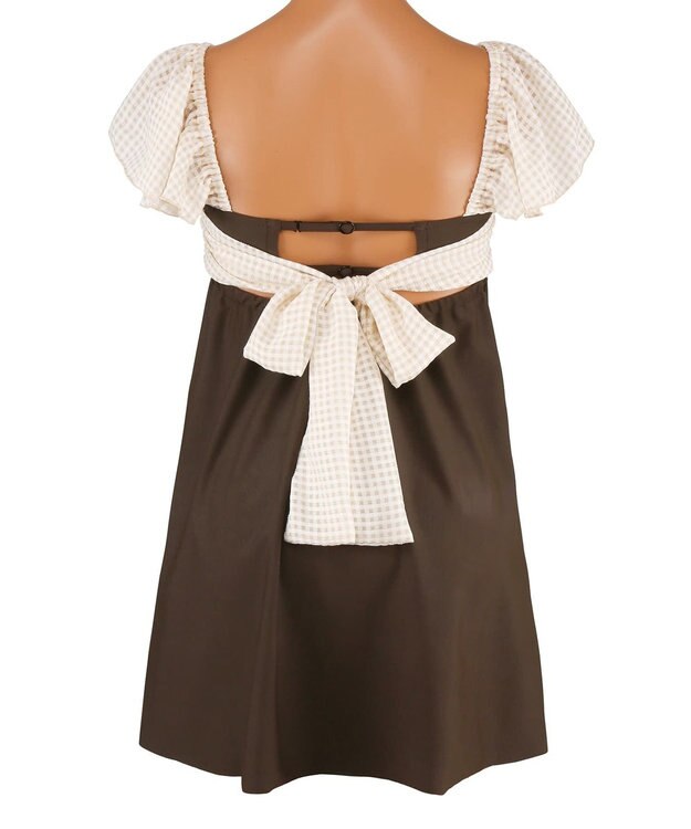 San-ai Resort（三愛水着楽園） 【SALE】Aライン水着　9M【San-ai Resort（サンアイリゾート）】 ブラウン