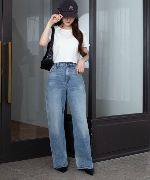 WEGO 【7色/SMLサイズ展開】コンパクトフィットT ホワイト