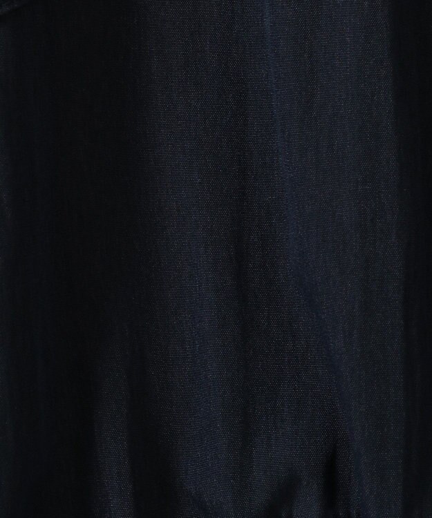 Green Parks ミディ丈ミリタリーシャツワンピース Dark Navy