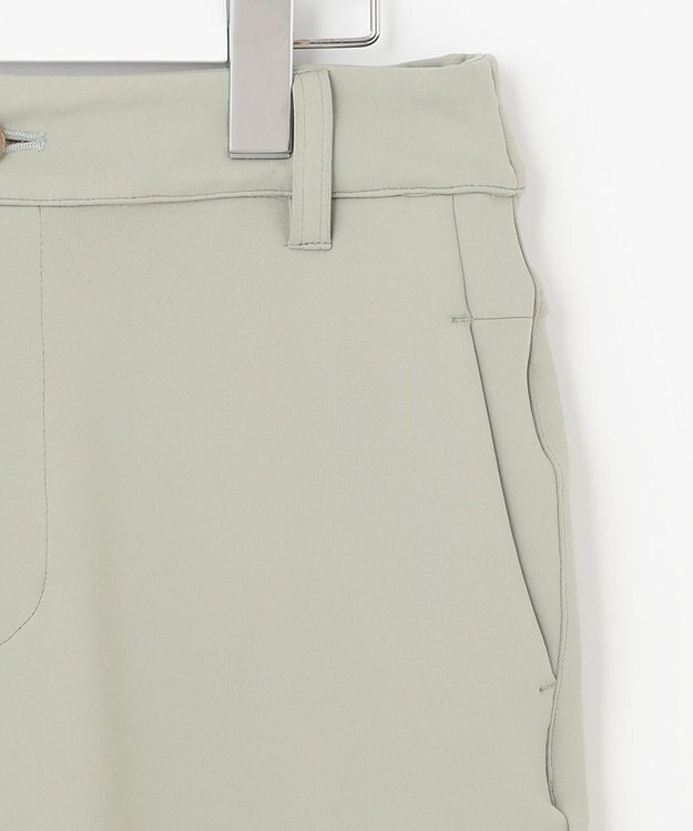 23区GOLF 【WOMEN】【23Fondation/WEB&一部店舗限定】ソフトダンボールニット フレアパンツ モスグリーン系