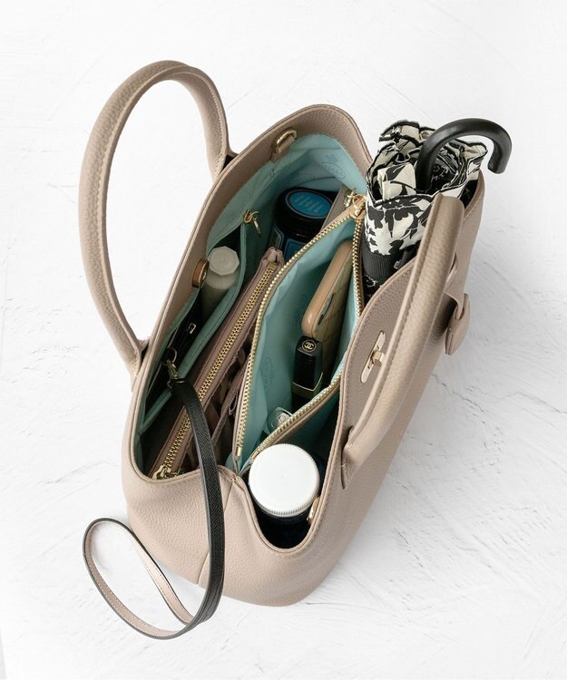 TOCCA ESPOIRE LEATHERBAG バッグ ベージュ系