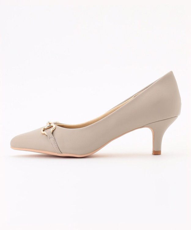 ANY SIS 【22.5～24.5cm】ビット付き パンプス グレージュ
