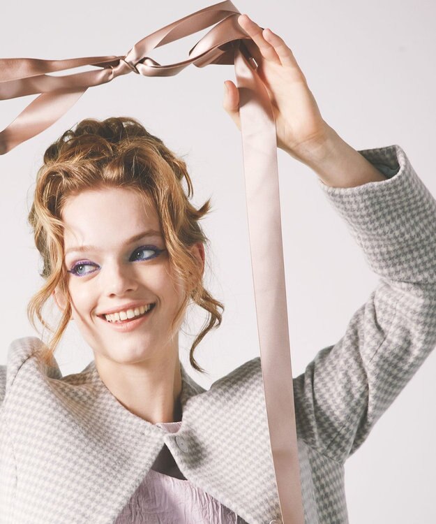 TOCCA 【消臭】RHYTHMIC PACE 千鳥柄コート グレー系