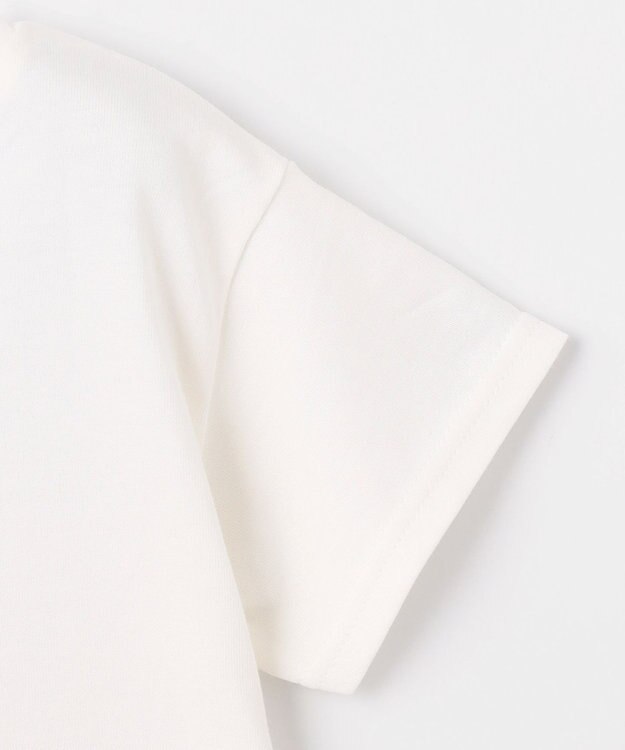 ANY KIDS 接触冷感 ミラクルプリント Tシャツ ホワイト×イチゴ