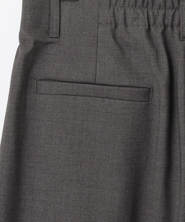 組曲 【加藤ローサさん着用】ハンサムツイルカーヴィーパンツ チャコールグレー系