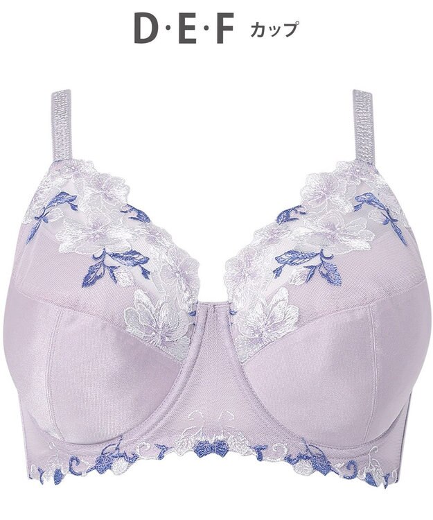 Wing ブラジャー Wing Lesiage 安定感のあるつけごこち 綿混素材(肌側) 【5010シリーズ】 フルカップブラ Hカップまで対応 大きいサイズ PB5010 ウイング／ワコール チャコールグレー