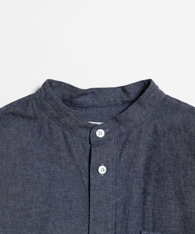 LENO DUNGAREES ONE PEACE / ダンガリーワンピース INDIGO