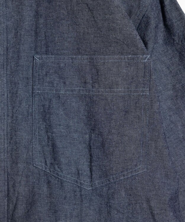 LENO DUNGAREES ONE PEACE / ダンガリーワンピース INDIGO