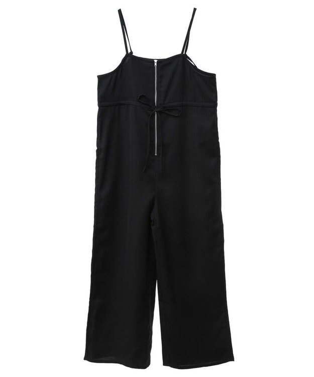 Green Parks ウエストリボンサロペット Black