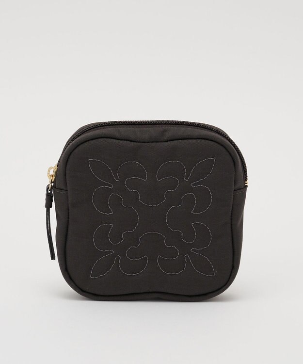 russet コーデュラナイロンスクエアポーチ(CE-1724) D.Brown