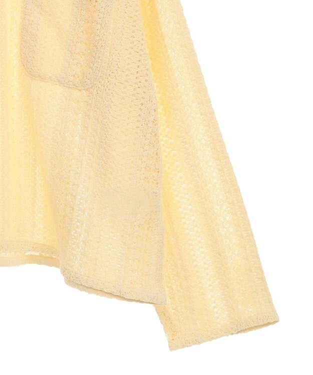 AMERICAN HOLIC Ｗポケットレースシャツ Light Yellow