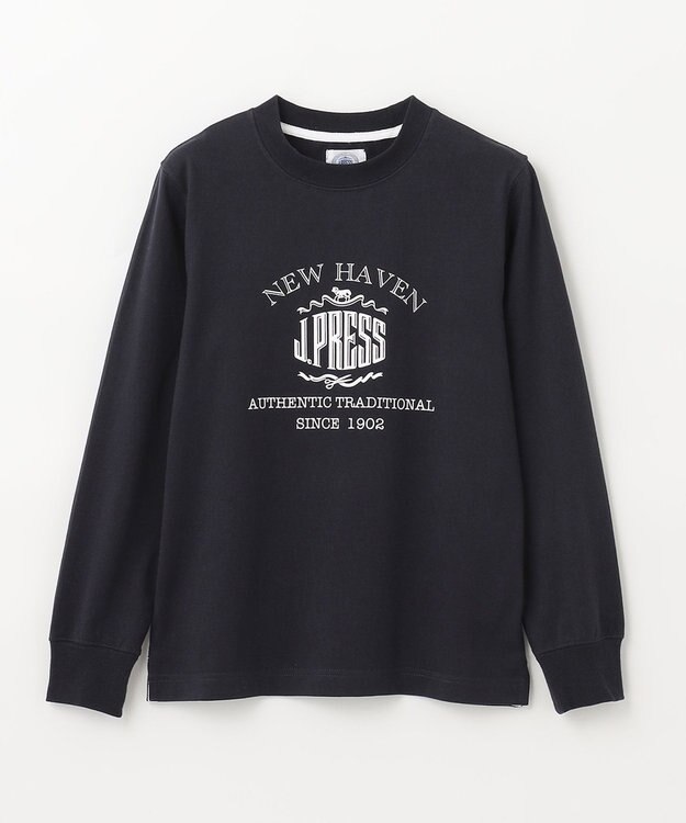 J.PRESS KIDS 【140-170cm】フロントロゴ カットソー ネイビー系