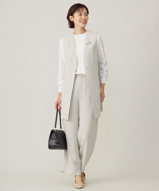 J.PRESS LADIES 【2way・セットアイテム】ノーブルショルダー バッグ ブラック系