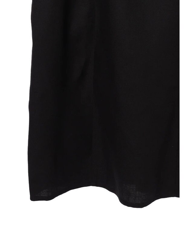 earth music&ecology リサイクルポリエステルブレンドキャミワンピース Black