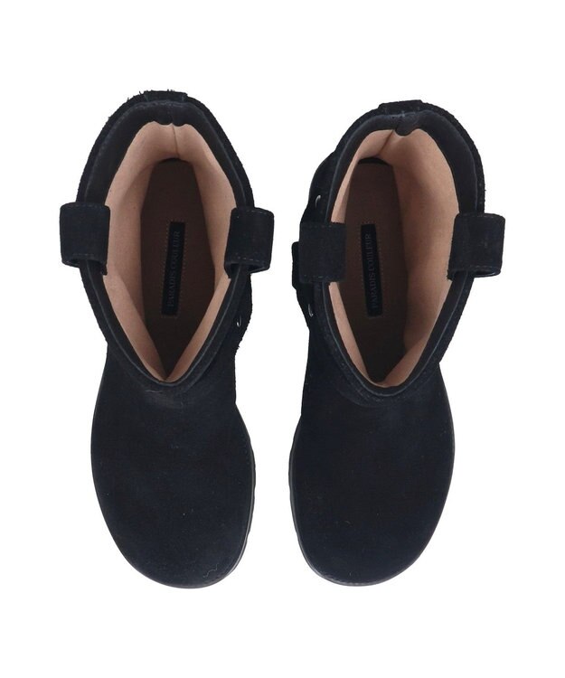 Bridget Birkin 【PARADIS COULEUR】オブリークトウリングエンジニアブーツ ブラックスウェード