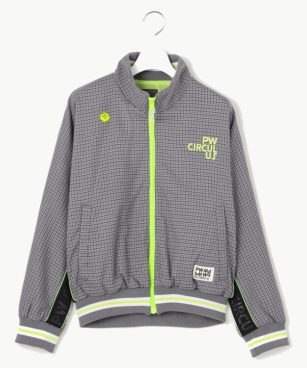 PW CIRCULUS 【WOMEN】CLASSICAL×SPORTY  ジップアップブルゾン グレー系5