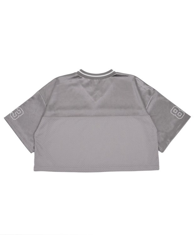 WEGO ゲームナンバリングサテンショートT ライトグレー