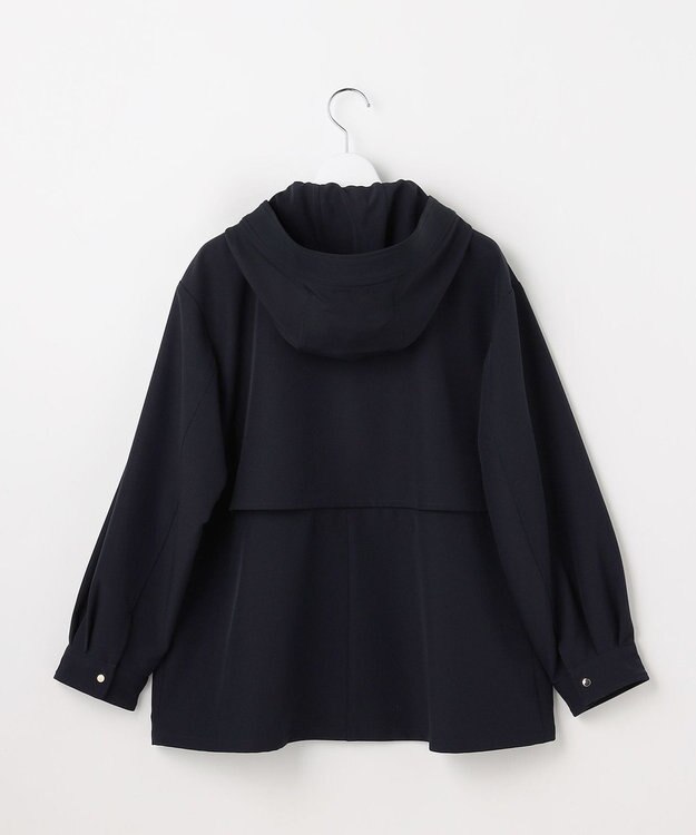 ANY SIS S 【2WAY】エレカジストレッチ フーデットハーフ アウター ネイビー系