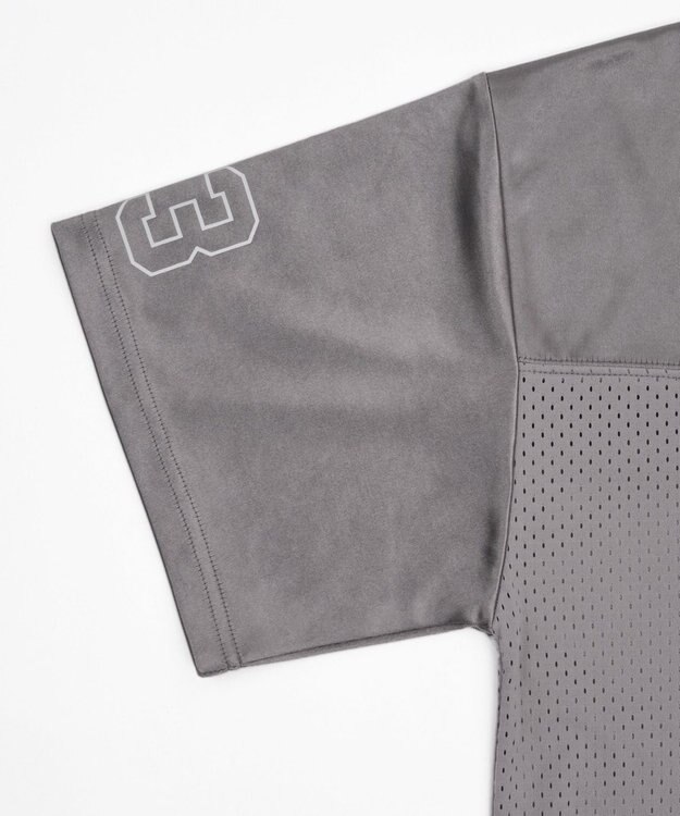 WEGO ゲームナンバリングサテンショートT ライトグレー