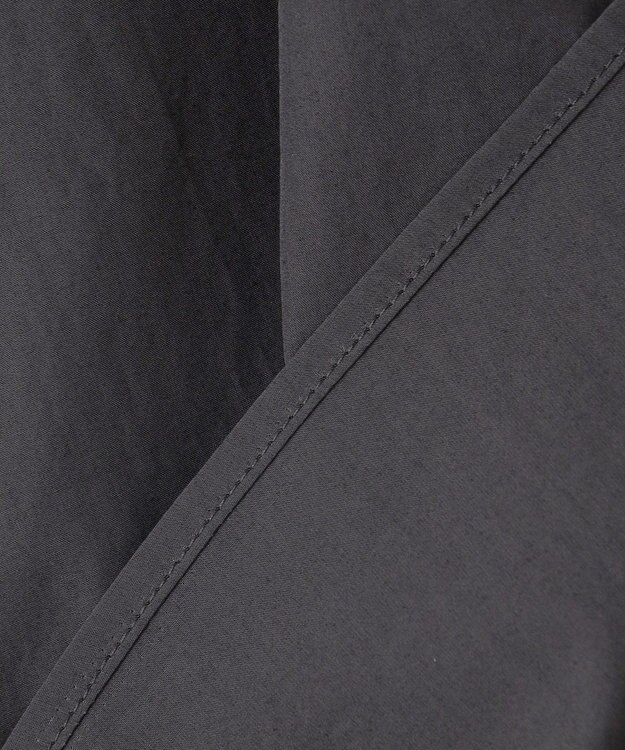 BEIGE， 【洗える・GISELe 6月号掲載】MALLOW / バックリボンコットンノースリーブブラウス Slate