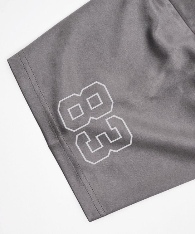 WEGO ゲームナンバリングサテンショートT ライトグレー