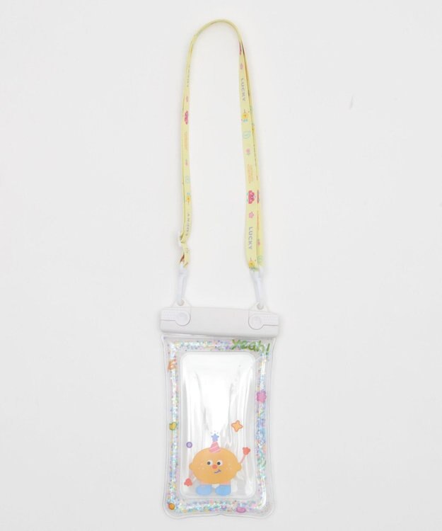 WEGO 【防水】防滴スマホポーチB ホワイト