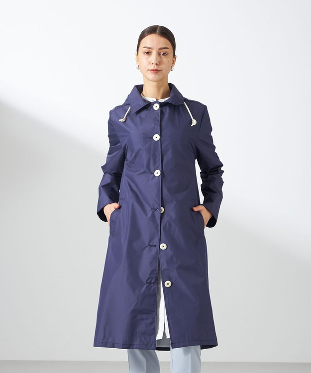 Y'SACCS レインコート　ワークコートタイプ ネイビー