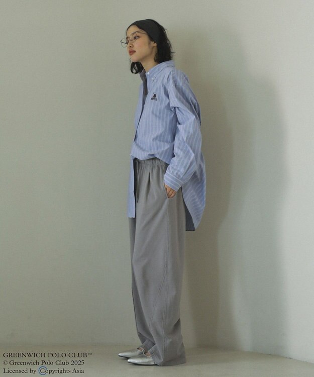 Green Parks ＧＲＥＥＮＷＩＣＨ　ＰＯＬＯ　ＣＬＵＢ　ＢＩＧシャツ Sax