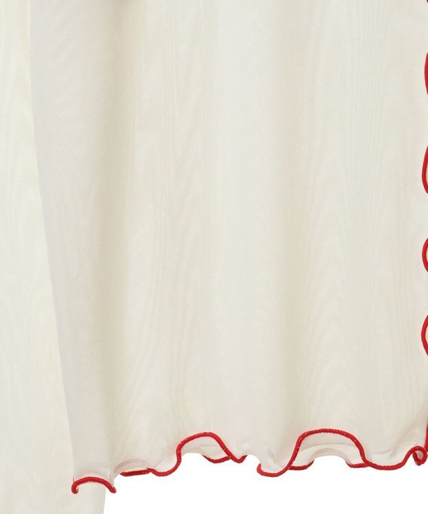 Green Parks Ｍｉｆｆｙ／シアー配色プルオーバー Ivory