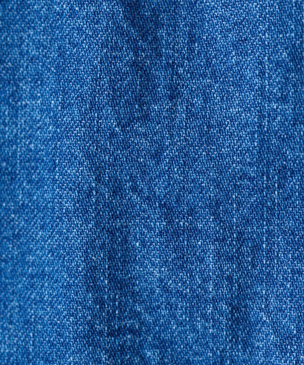 Ripo trenta anni PATCH WORK DENIM SH クロップド丈 デニムシャツ INDIGO