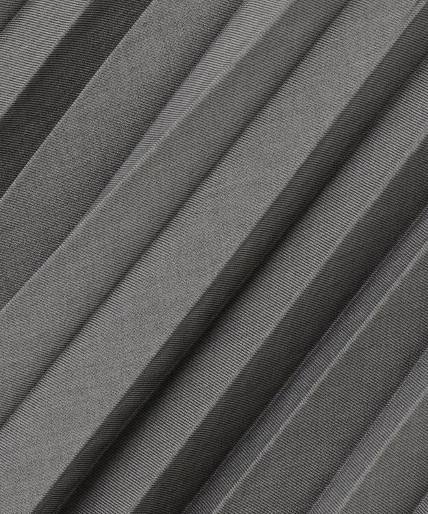 J.PRESS YORK STREET 【WOMEN】ロングプリーツスカート グレー系