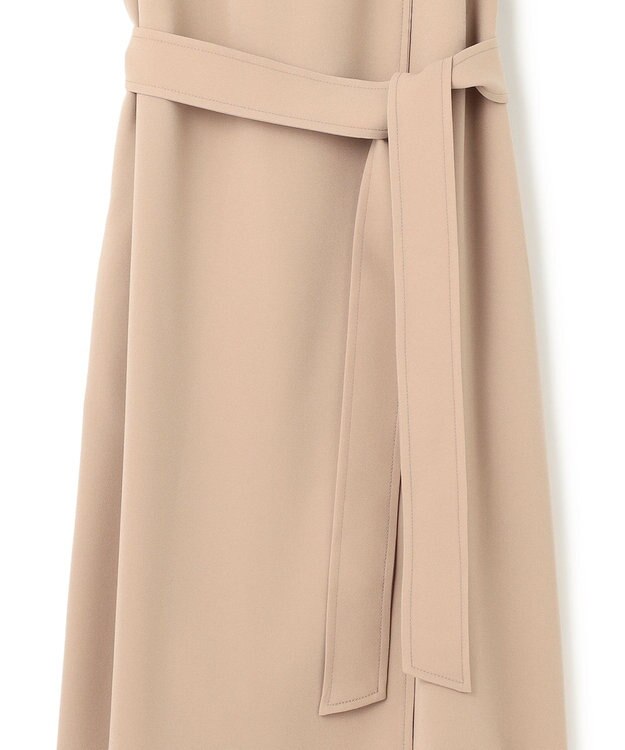 BEIGE， FLEUR / ラップデザインロングジレ Beige