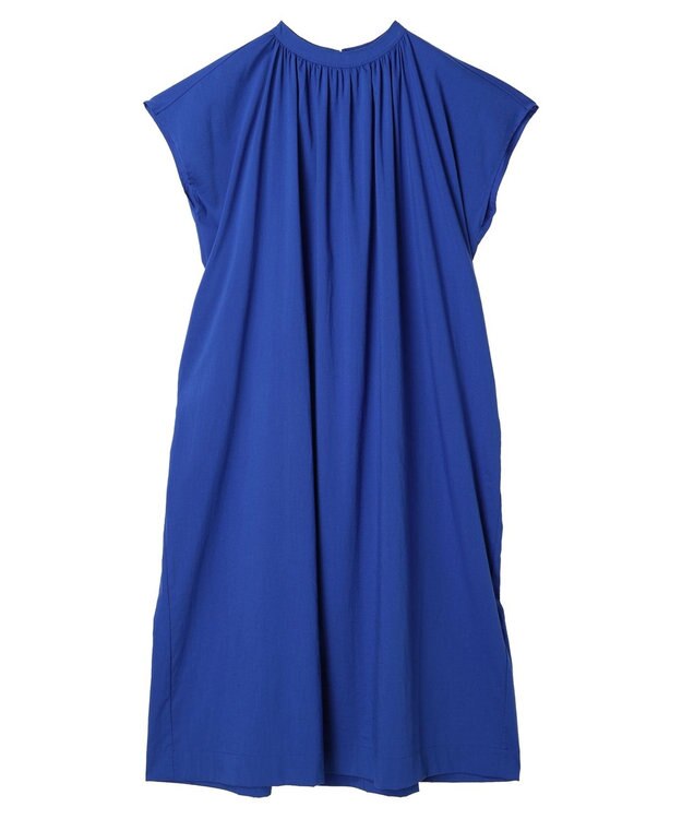 AMERICAN HOLIC 接触冷感丈違いフレンチスリーブワンピース Blue