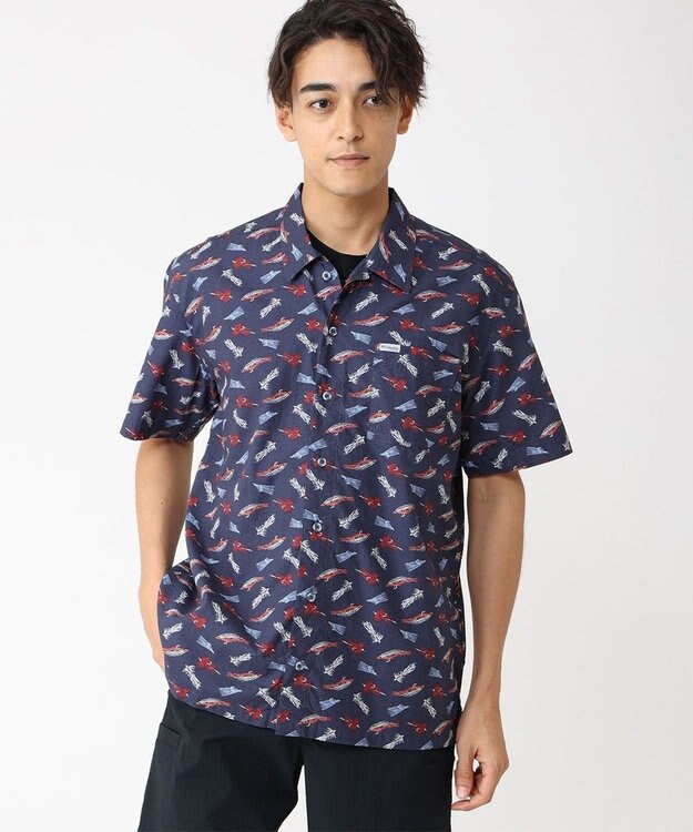 Columbia Columbia/ トローラーズ ベスト ショートスリーブシャツ /コロンビア Nocturnal Fly Pride