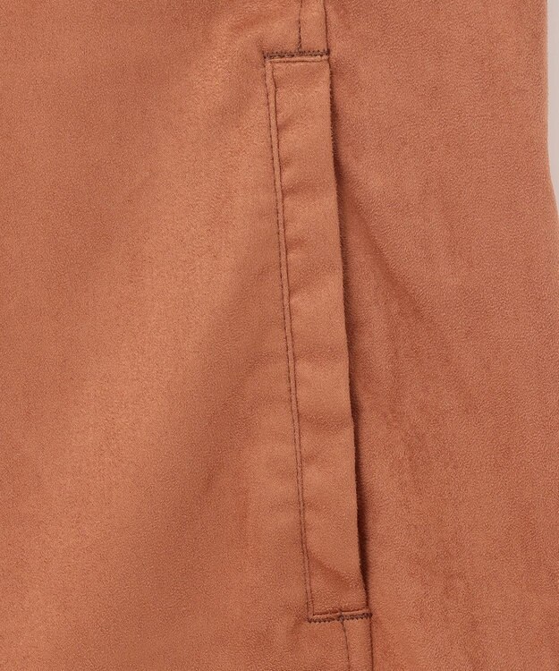 JOSEPH ABBOUD ナチュラルダイスウェード シャツアウター オレンジ系