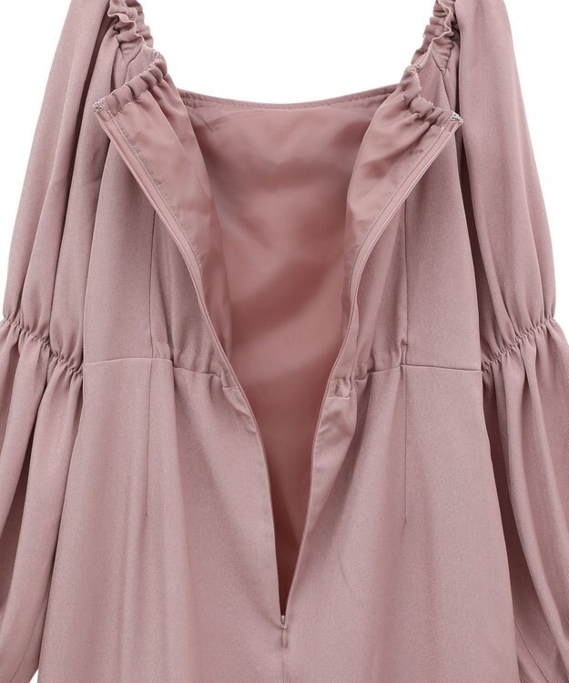 Maison de FLEUR 愛され上手なリボンワンピース Pink