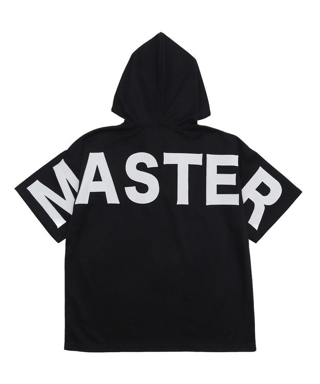 WEGO 【MLXLサイズ展開】ストレートラインプルパーカー（SS） ブラック