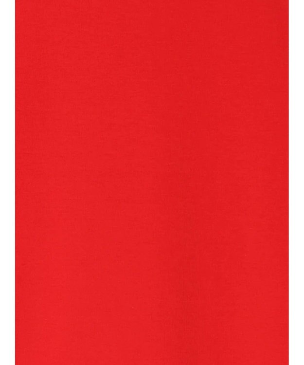 Te chichi カットソークルーネックカーディガン レッド