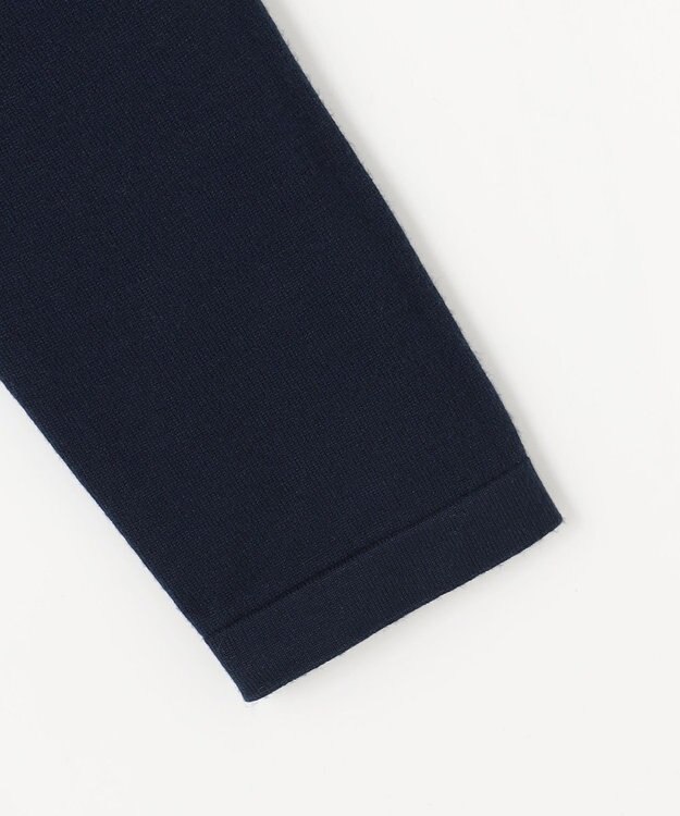 ANY SIS S レース襟 ニット ネイビー