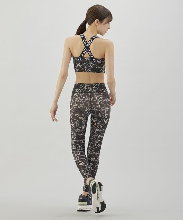 CW-X 【WOMEN】 スポーツゆれケアブラ 【スポーツ時のゆれからバストを守る】 吸汗速乾（本体） HTY021 /ワコール ダークブラウン