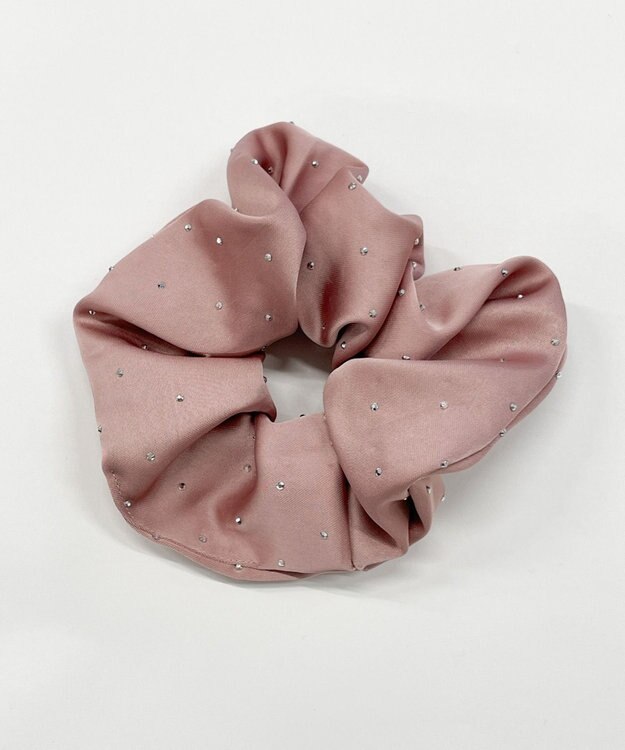 WEGO Lストーンシュシュ ライトピンク