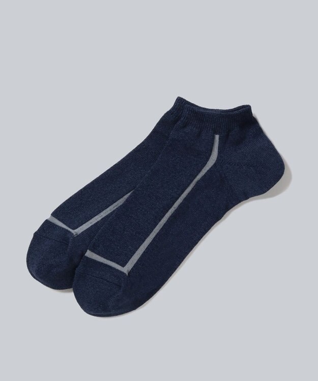 WHITE MAILS 【UNISEX】PAPER LINE ANKLE ソックス コン